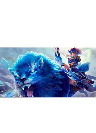 Коврик 300*600 тканевой dota2 "mirana", толщина 2 мм, oem