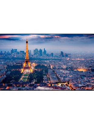 Коврик 300*600 тканевой "эйфелева башня" с боковой прошивкой, толщина 2 мм, пакет