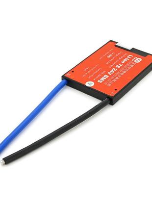 Bms плата daly li-ion 24v 7s 20/40a