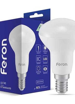 Світлодіодна лампа feron lb-740 7вт e14 4000k