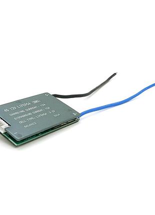 Bms плата leiba lifepo4 12 v 4s 15 a, алюмінієвий радіатор