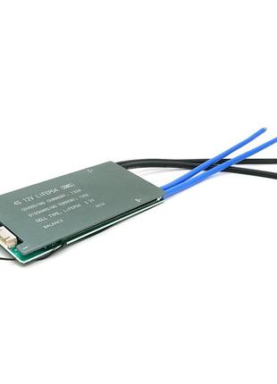 Bms плата leiba lifepo4 12.6v 4s 120a, алюмінієвий радіатор