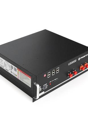 Акумуляторна батарея pylontech us5000 100ah/48v ((ш)442*(в)161*(г)420), 38kg (без кабелю для інвертора)