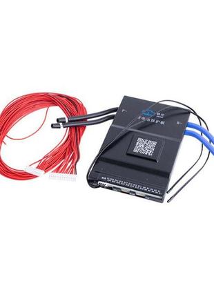Bms плата jikong jk-b2a24s15p li-ion/lifepo4/lto 8s-24s(24v-90v), 150a, симетрія з bluetooth + блансир +