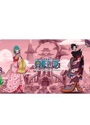Коврик 300*800 тканевой one piece с боковой прошивкой, толщина 3 мм, пакет