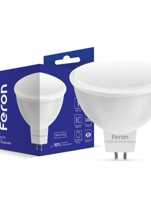 Светодиодная лампа feron lb-716 6w g5.3 6400k