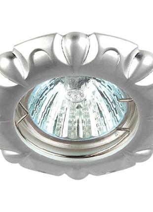 Вбудований світильник feron dl6124 хром