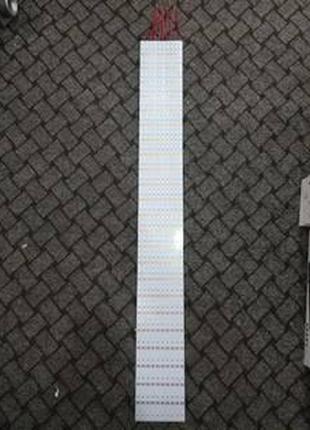 Стрічка led на алюмінієвій пластині (1м 10 шт) 5730 - 12w red