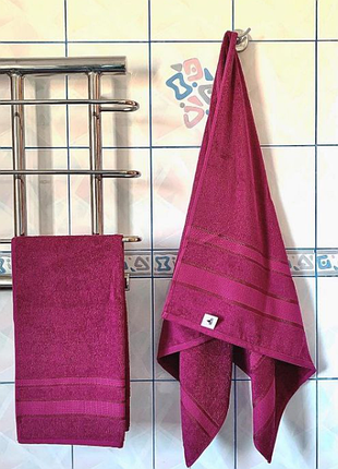 Рушники махрові бавовняні