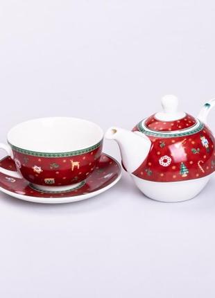 Салатниця christmas новорічна святкова фігурна 14,5*12 см5 фото