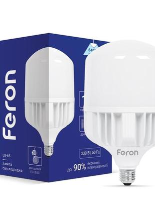 Светодиодная лампа feron lb-65 30w e27-e40 6400k