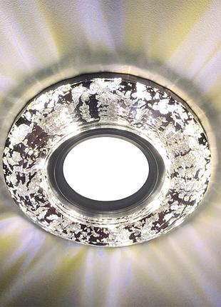 Встраиваемый светильник feron cd831 с led подсветкой2 фото