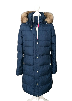 Жіночий пуховик tommy Leather hilfiger оригінал