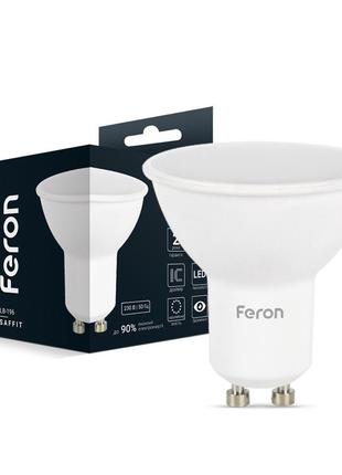 Світлодіодна лампа feron lb-196 7вт gu10 4000k