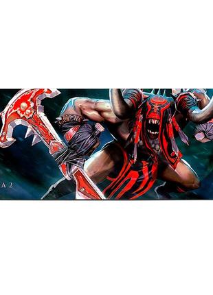 Коврик 300*600 тканевой dota2 "bloodseeker", толщина 2 мм, oem