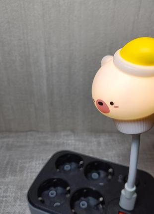 Светодиодный детский usb-ночник мультяшная ночная лампа мишка.3 фото