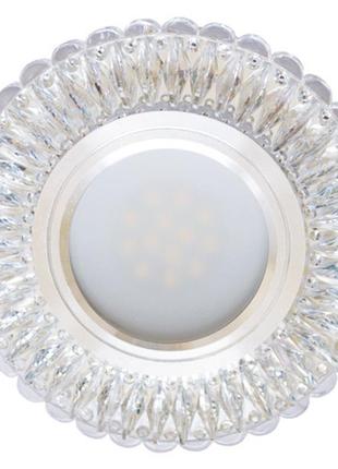 Встраиваемый светильник feron 7314 с led подсветкой2 фото