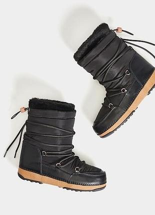 Чоботи дутики снігоходи oysho оригінал р.37