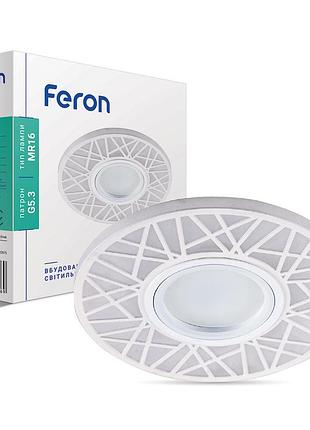 Встраиваемый светильник feron cd991 с led подсветкой