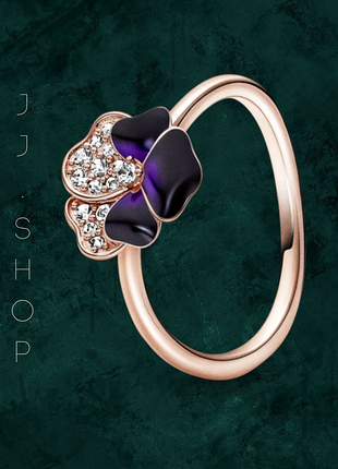Серебряная кольца pandora rose 180764c01