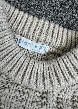 Объемный свитер primark4 фото