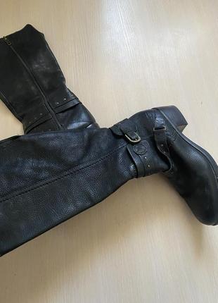 Кожаные модные сапоги ugg2 фото