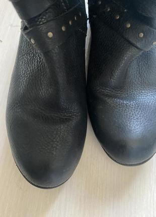 Кожаные модные сапоги ugg6 фото