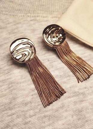 Сережки massimo dutti