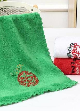 Набор новогодних полотенец набор кухонных салфеток