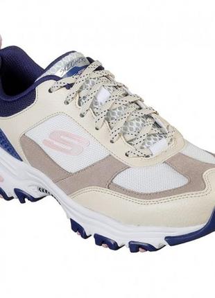 Кросівки skechers d'lites - fan love womens sneaker,великий розмір