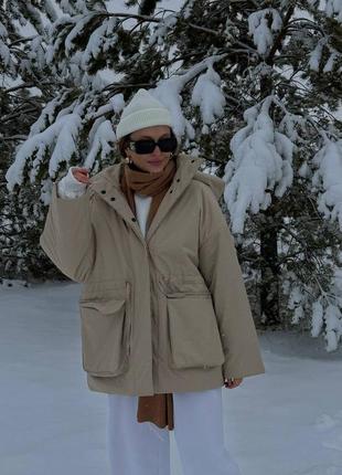 Непромокаюча  зимова куртка парка тепла ❄️⛄