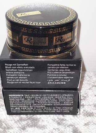 Тон 01 румяна шириковые relouis black&gold