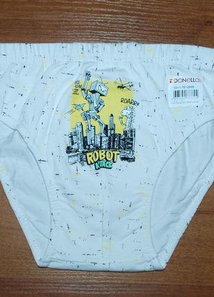 Трусики плавки 10-11 рост 146-152 донелла donella робот динозавр
