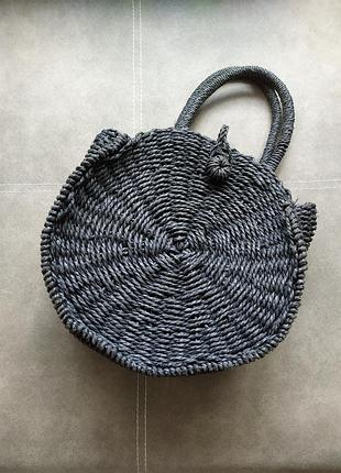 Primark плетена сумка, пляжна літня авоська