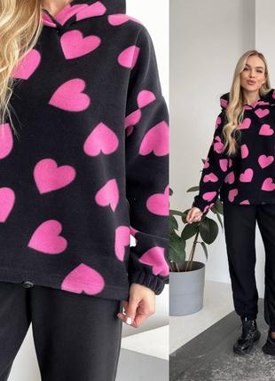 Костюм домашний пижама флис 
размеры: 42-44, 46-48, 50-52