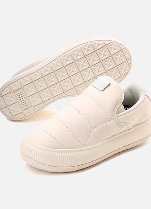 Сліпони, кросівки puma 384430-02 suede mayu slip-on оригінал