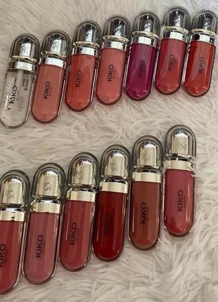 Kiko milano 3d hydra lipgloss блиск для губ