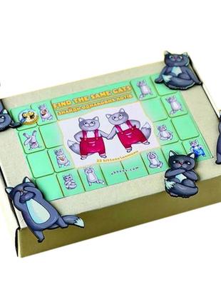 Настільна гра "знайди однакових котів" ubumblebees (псд217) psd217 на увагу