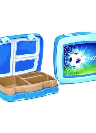 Дитячий ланч-бокс "soccer" 01550/02 кришка на защіпках