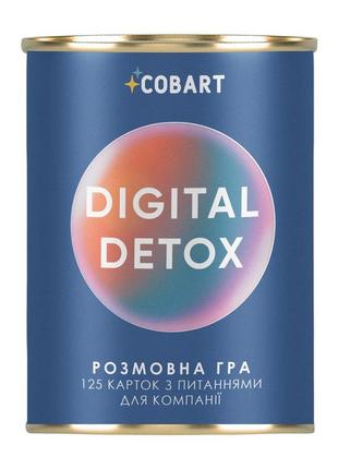 Розмовна-настільна гра "digital detox" cbrt-9993, 125 карток