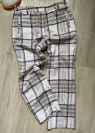 🖤женские брюки в клетку marks &amp; spencer