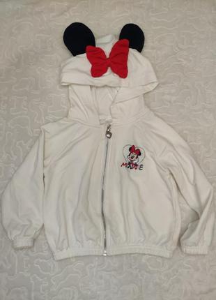 Кофта на замочку minnie mouse