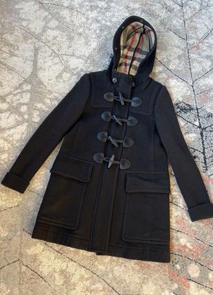 Шерстяное пальто burberry