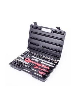 Набор инструмента intertool - 1/4", 1/2" 72 ед. et-6072