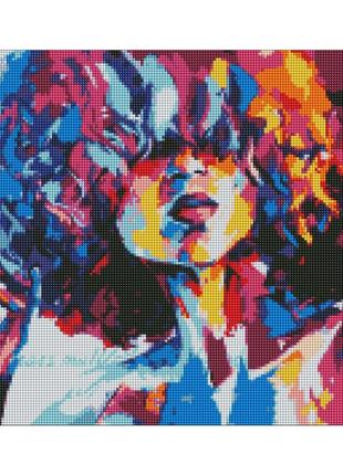 Алмазная мозаика "яркий образ" идейка amo7233 40х50 см