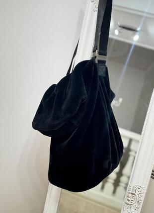 Сумка плюшева мʼяка від українського бренду