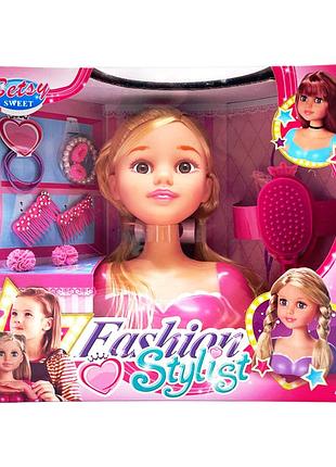 Кукла-манекен для причесок 2813d светлый цвет, аксессуары для прически