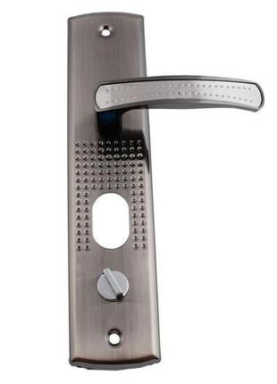 Ручка для металлических дверей fzb - 14-23 с подсветкой sn правая