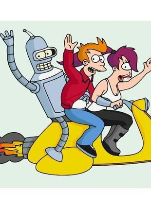 Картина по номерам "футурама" 16088-ac 40x50 см