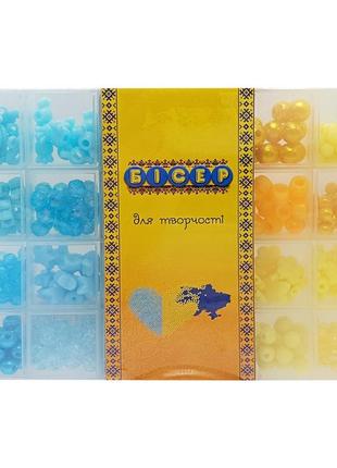 Набор бисера для изготовления креативных аксессуаров pl-15/01/04 бусины, бисер, подвески